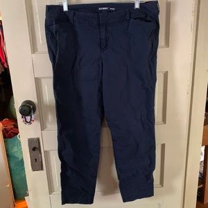 old navy, navy blue women’s slacks size 14 reg